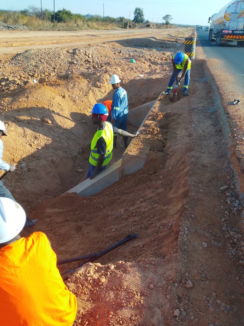 Road infrastructure project — Lusaka-Ndola Dual Carriageway drainage works